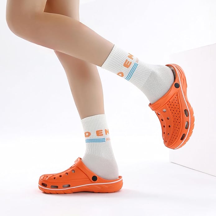 Women Men Orthopedic Clogs Arch Support Garden Shoes Sandals Slippers with Plantar Fasciitis Insoles