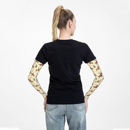Arm Sleeves Outdoor Garden Sports Cooling Sun Sleeve for Women Men Farm