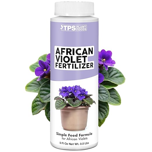 African Violet Fertilizer – Liquid African Violet Plant Food for Indoor Plants, 8 oz