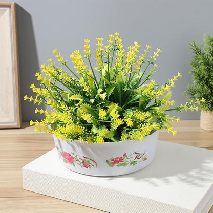 6pcs Hydroponic Planter Lotus Flower Pot 6.7 Inch Water Lily Narcissus Planting Bowls Plastic Flower Pot Plant Container Fish Bowl Plant Succulent Holder Pot