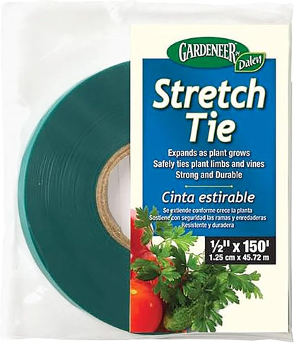 DALEN Products, INC., DALEN Stretch TIE 1/2" X150', Part No. 635810 (Catalog Category: Plant Supports, Labels)