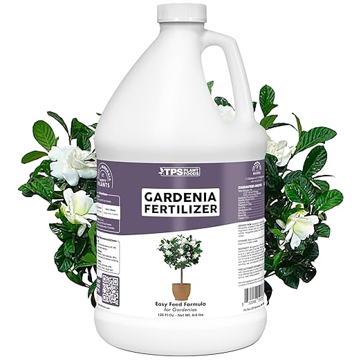Gardenia Fertilizer for Gardenias, Camellia and Rhododendron Plants, Flowering Liquid Plant Food, 1 Gallon (128 oz)