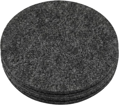 10 Inch Felt Plant Coasters, 4 Pcs Extra Thick Large Planter Coaster, Absorbent Fabric Plant Mats, Plant Coasters for House Plants