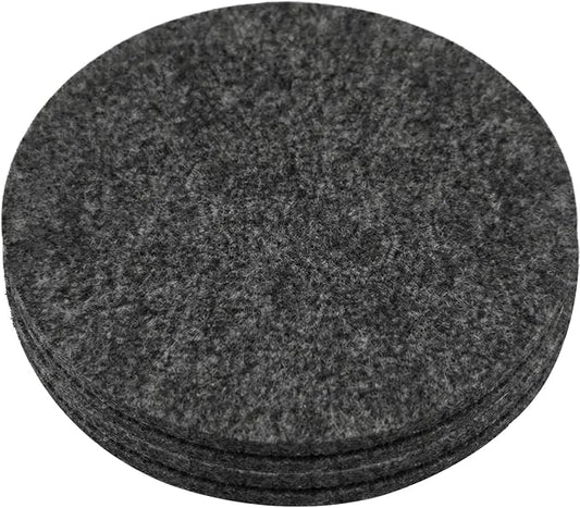 10 Inch Felt Plant Coasters, 4 Pcs Extra Thick Large Planter Coaster, Absorbent Fabric Plant Mats, Plant Coasters for House Plants