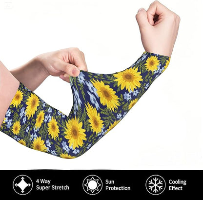 Arm Sleeves Outdoor Garden Sports Cooling Sun Sleeve for Women Men Farm