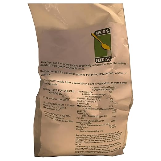 12-5-19+ High Cal Mag Vegetable Plant Marvel 5- Lb. Bag (5 Pound)