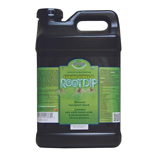Microbe Life Hydroponics Premium Foliar Spray & Root Dip for Fruits & Vegetables, Use with Any Feeding Systems Including Hydroponics or Soil, for Sale in California and Missisippi, 2.5 Gallons