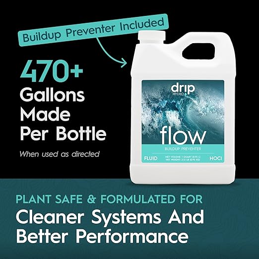 5-Part Nutrient Kit, Liquid Growth & Bloom Nutrition System, Base A, Base B, CaMg, Flex, Flow, Supports Growth to Bloom, pH Stable & Clean for Hydroponics, Soil and Coco, 5 Quarts Total