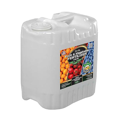 Liquid 3-18-18 Fertilizer for Vegetables, Fruits and Flowers - All Purpose Plant Food Outdoor & Indoor Plant Food - Balanced NPK Flower Food Bloom Booster with Nitrogen Potassium Phosphorus (5gal)