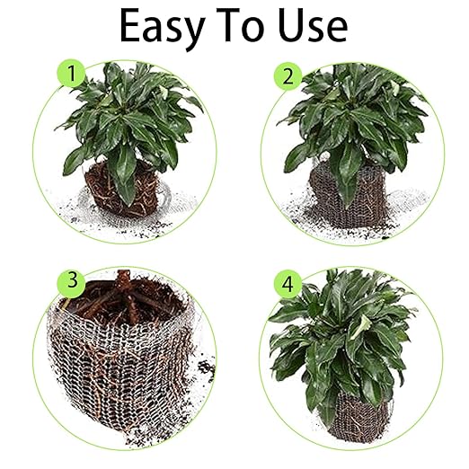 8 Pack Root Guard 3 Gallon Gopher and Vole Wire Speed Baskets Plant Root Protector Stainless Steel Wire Baskets Anti Gopher Baskets for Plant Root Protection