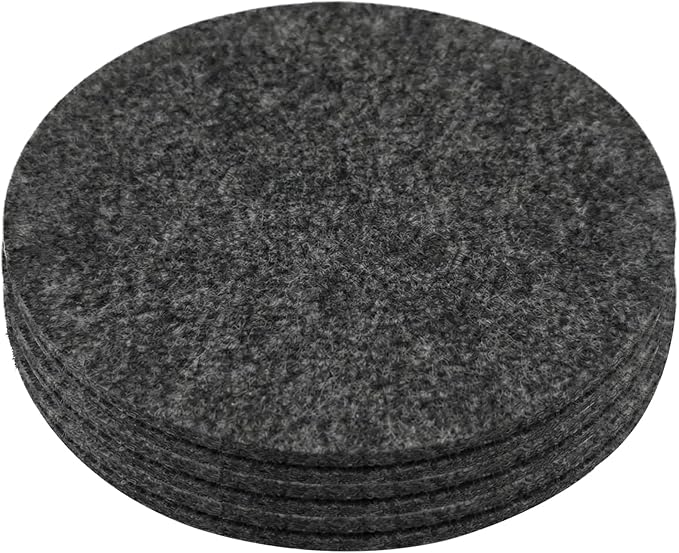 8 Inch Felt Plant Coasters, 6 Pcs Extra Thick Planter Coaster, Absorbent Fabric Plant Mats, Plant Coasters for House Plants