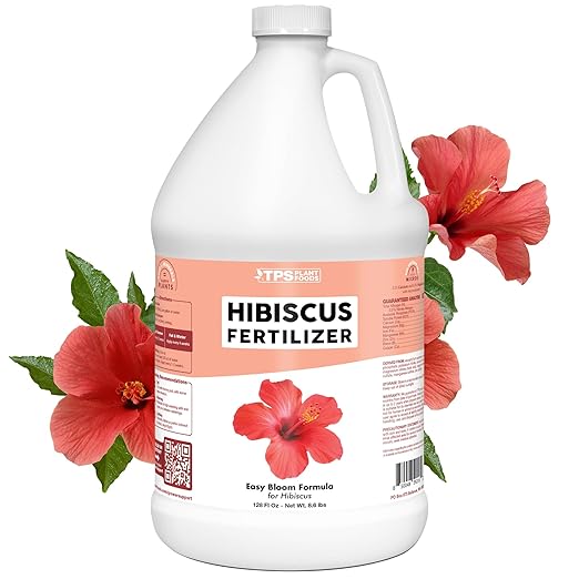 Hibiscus Fertilizer for Tropical and Flowering Plants, Liquid Plant Food, 1 Gallon (128 oz)