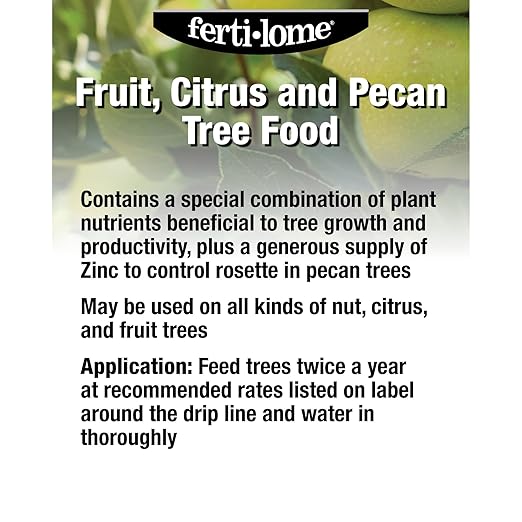 Fertilome (13820) Fruit, Citrus and Pecan Tree Food 19-10-5 (3.25 lbs.)