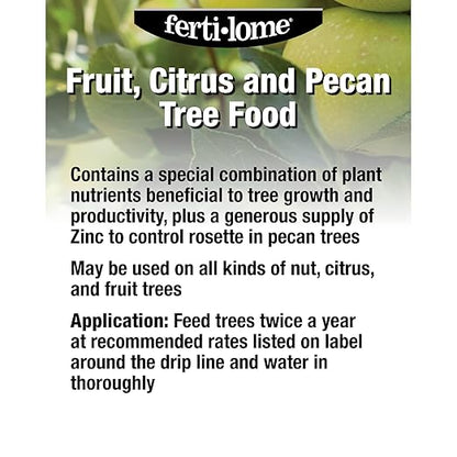 Fertilome (13820) Fruit, Citrus and Pecan Tree Food 19-10-5 (3.25 lbs.)