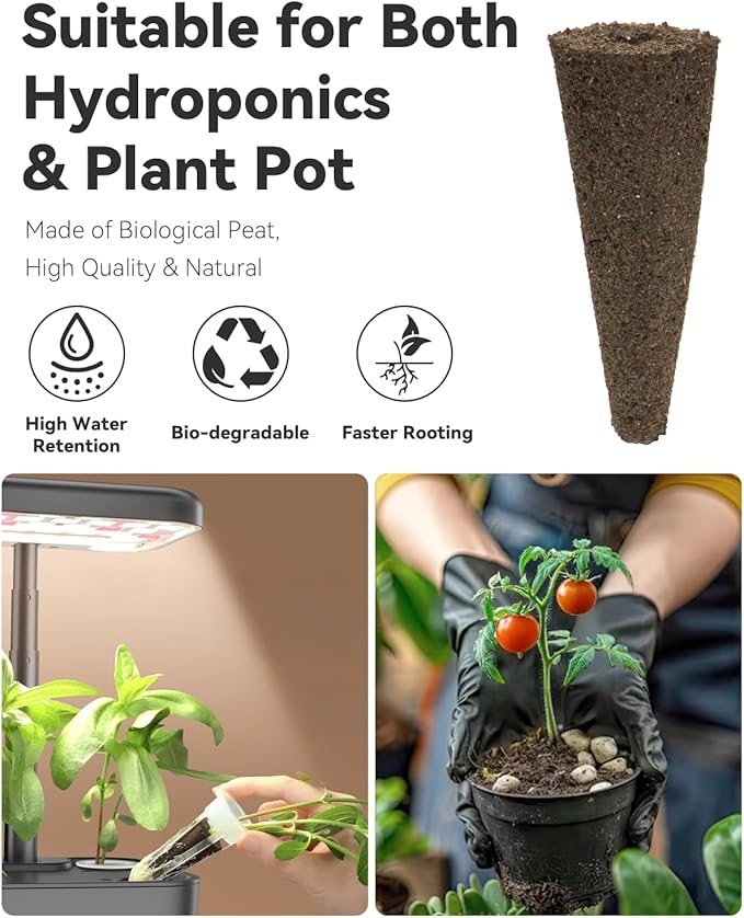 Vegetables Seed Pod Kit for AeroGarden,idoo,Ahopegarden,Gardencube with Radish,Ruby Queen Beet,Cauliflower,Celery,Onion,Broccoli,Swiss Chard,Arugula-Compatible with Hydroponics Growing System(8-Pod)