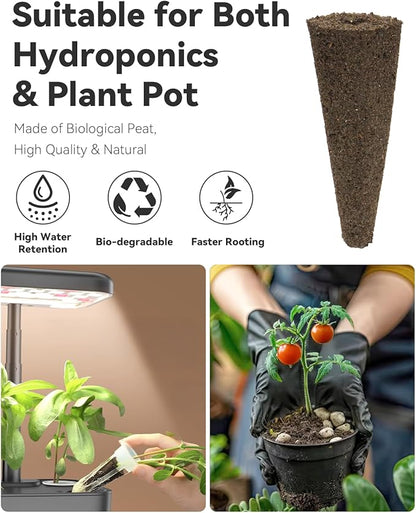 Vegetables Seed Pod Kit for AeroGarden,idoo,Ahopegarden,Gardencube with Radish,Ruby Queen Beet,Cauliflower,Celery,Onion,Broccoli,Swiss Chard,Arugula-Compatible with Hydroponics Growing System(8-Pod)