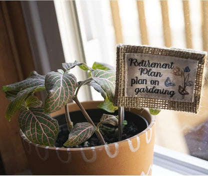Abbey & CA Gift Retirement Plan Flag Flower Pick