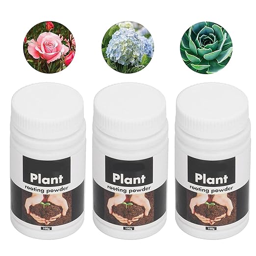 Alvinlite 300g Rooting Hormone Powder Transplating Growth Enhancer Garden Fertilizers Plant Rooting Powder Root Fertilizer for Cutting House Indoor Plant