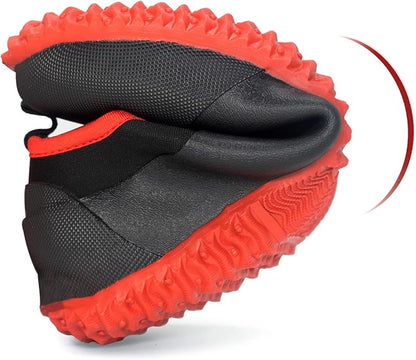 SWIFTFROG Men’s Garden Boots - Unisex Waterproof Ankle Slip-On Footwear Rubber Rain Boots for Men Women Outdoor,Camping,Gardening