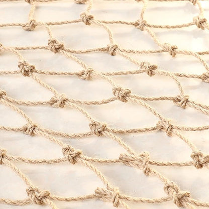 Garden Plant Climbing Net, Jute Plant Support Netting Jute Garden Netting for Plants Natural Garden Trellis Twine Net for Pea Bean Climbing Vegetable 79x394 in