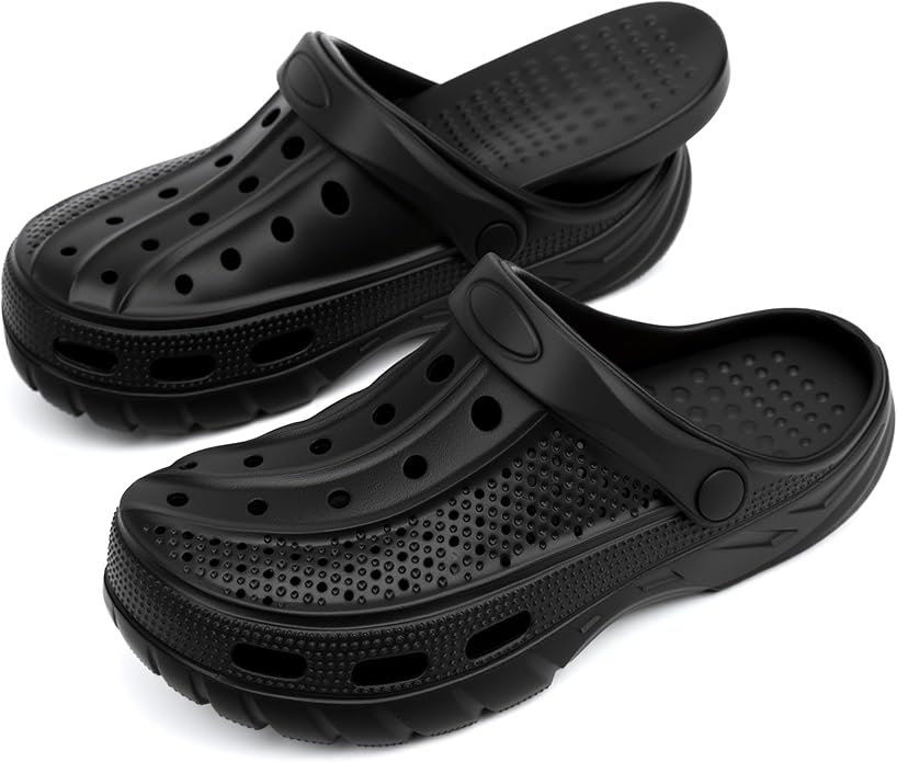 Women Men Orthopedic Clogs Arch Support Garden Shoes Sandals Slippers with Plantar Fasciitis Insoles