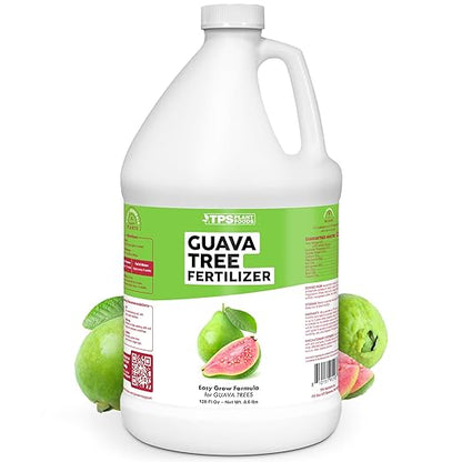 Guava Tree Fertilizer for Guava Trees, Great for White, Pink, and Red Guava Varieties, Liquid Fertilizer by TPS Plant Foods, 1 Gallon (128 oz)