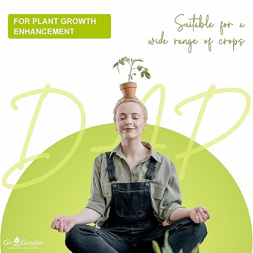 Go Garden DAP Fertilizer – 100% Water-Soluble Plant Food for Indoor & Outdoor Plants – Boosts Growth, Flowering & Fruiting – Easy to Use Granules (400g)