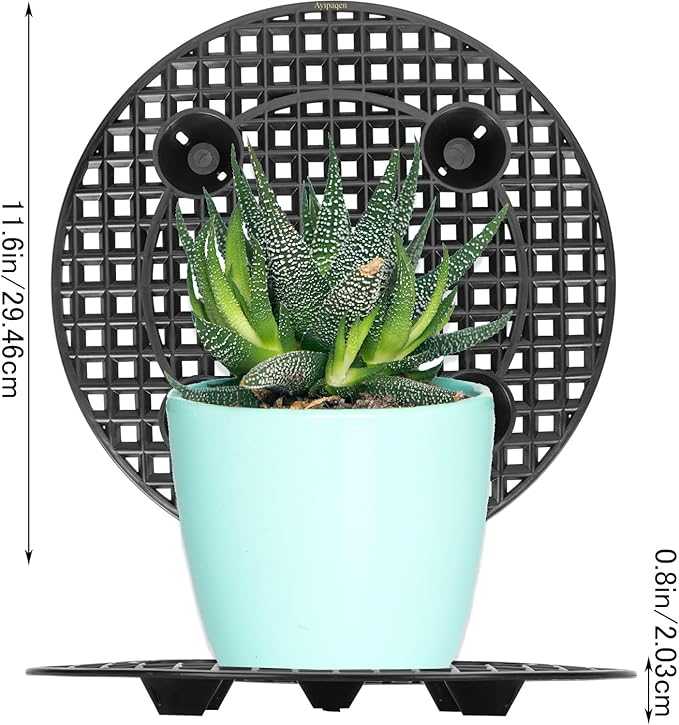 6 PCS 12" Plant Pot Risers for Indoor Outdoor Use Heavy Duty Plant Stands for Patio, Deck & Garden, Pot Elevators for Better Drainage, Surface Savers & Floor Protectors for Potted Plant