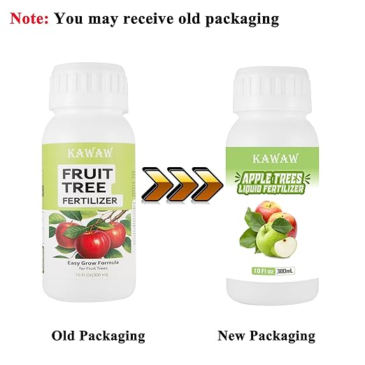 Organic Microbial Probiotic Fertilizer for Apple Trees & Fruit Trees, 10oz (300ml) Natural Fermented Liquid Plant Nutrient for Roots, Leaves & Fruit