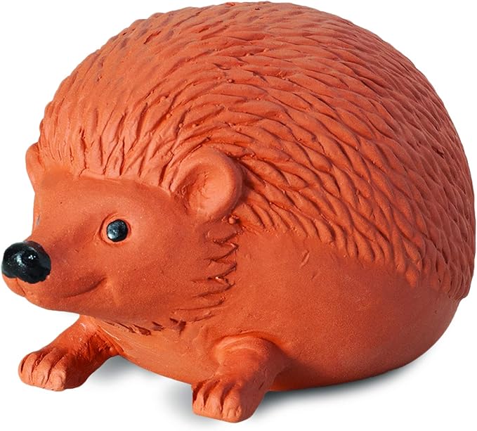 Chia Pet Hedgehog with Seed Pack, Decorative Pottery Planter, Easy to Do and Fun to Grow, Novelty Gift, Perfect for Any Occasion, Terra Cotta