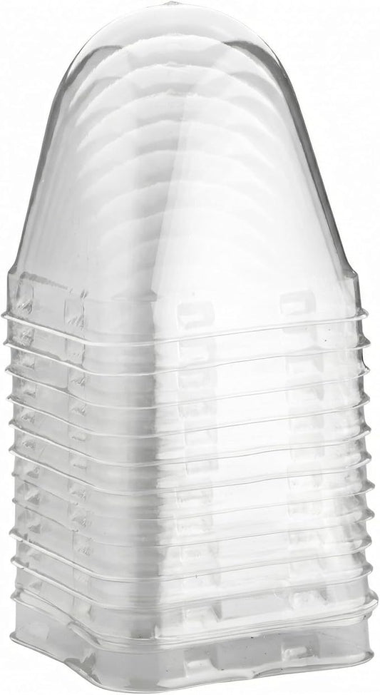 120 Pack Clear Humidity Domes, Transparent Seedling Domes Compatible with 2.7 Inch Square Nursery Pots for Seedlings