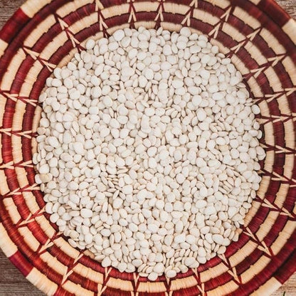 Henderson Bush Lima Bean - 4oz Bulk (~240 Seeds) - Heirloom White Butterbean Variety, USA-Grown, Non-GMO Baby Lima Bean Seeds for Planting Outdoors in The Home Garden, Thresh Seed Company