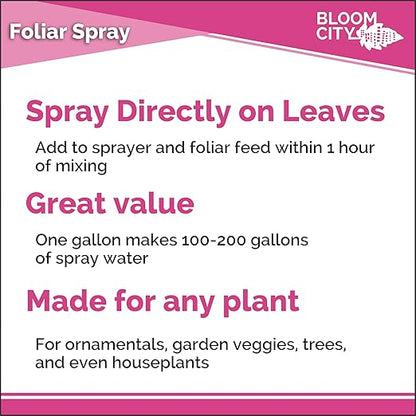 Bloom City Organic SuperGreen Kelp Foliar Spray for Plants, Quart (32 oz)