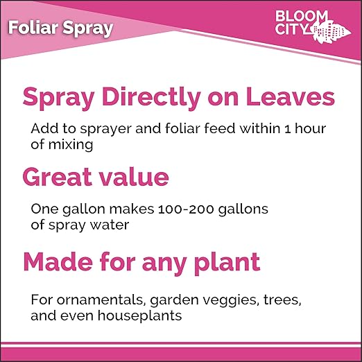 Bloom City Organic SuperGreen Kelp Foliar Spray for Plants, 1/2 Pint (8 oz)
