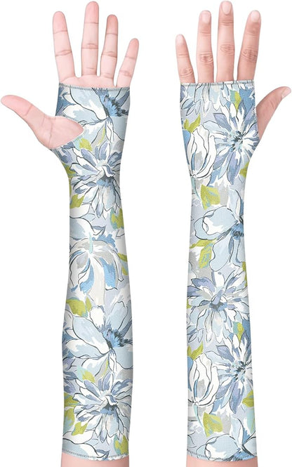 Gardening Sleeves for Women Farm Sun Protection Thorn Proof Cooling Arm Sleeves to Cover Arms for Garden Sports