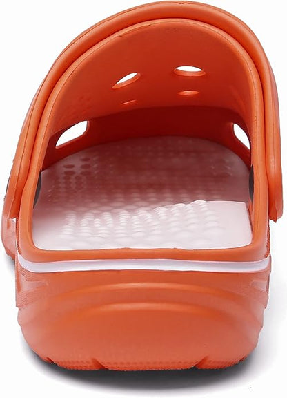 Women Men Orthopedic Clogs Arch Support Garden Shoes Sandals Slippers with Plantar Fasciitis Insoles