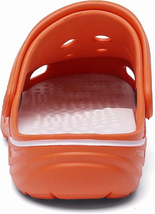 Women Men Orthopedic Clogs Arch Support Garden Shoes Sandals Slippers with Plantar Fasciitis Insoles