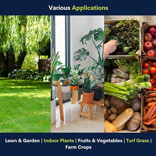 Supply Solutions 10-10-10 Complete Lawn & Garden Granular Fertilizer with Micronutrients – Balanced NPK Plant Food for Soil Health, Blooms & Roots – Safe for Vegetables, Fruits, Lawns (50 Pounds)