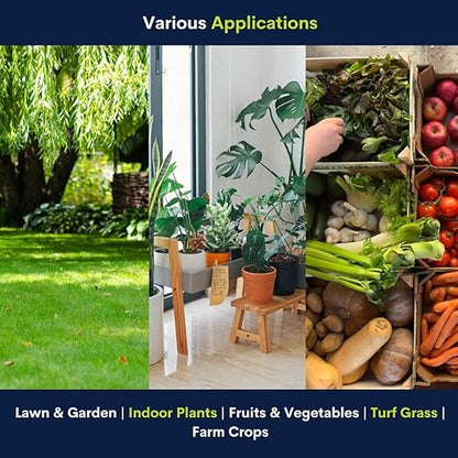 Supply Solutions 10-10-10 Complete Lawn & Garden Granular Fertilizer with Micronutrients – Balanced NPK Plant Food for Soil Health, Blooms & Roots – Safe for Vegetables, Fruits, Lawns (25 Pounds)