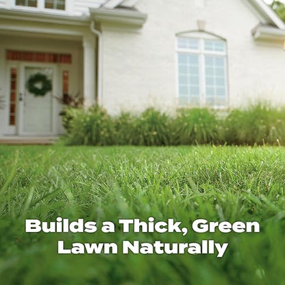 Scotts Natural Lawn Food, Lawn Fertilizer, For All Grass Types, Apply Any Season, OMRI Listed, Covers 4,000 sq. ft., 29.1 lbs.