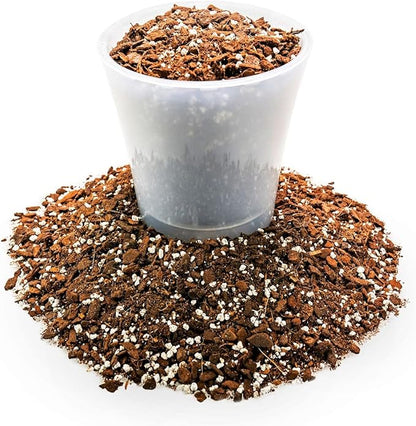 GARDENERA Premium Monstera Soil Blend - 3 Quart - Quick Drain Soil for Monstera Deliciosa and Other Large House Plants