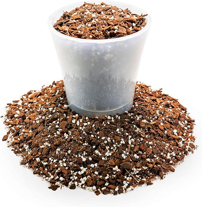 GARDENERA Premium Monstera Soil Blend - 2 Quart - Quick Drain Soil for Monstera Deliciosa and Other Large House Plants