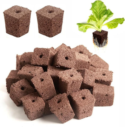 75pcs Seedling Starter Growing Medium Block for 72-Cell Seed Starting Tray, Plant Propagation Substrate