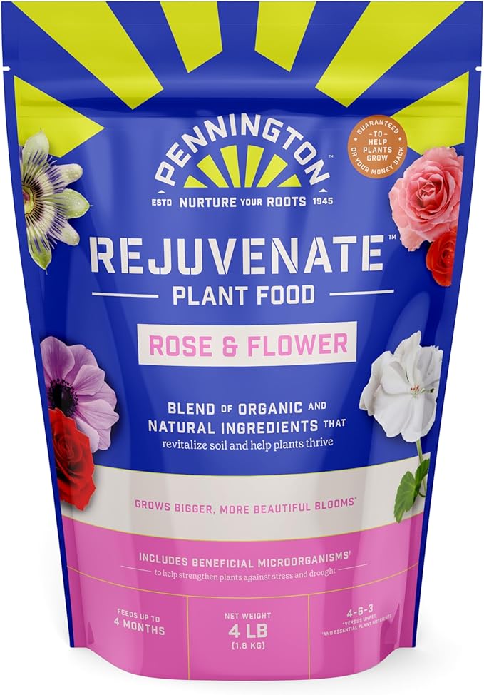 Pennington Rejuvenate Rose & Flower 4 Pounds