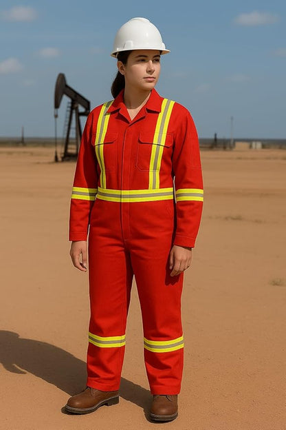 Just In Trend Mens Flame Resistant FR Coverall with multiple options