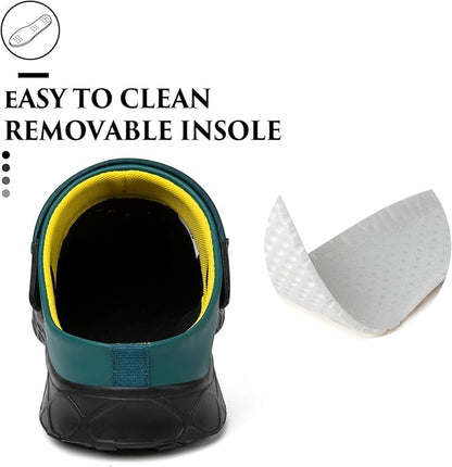 SAGUARO Men's Women's Quick Dry Garden Shoes Lightweight Breathable Gardening Clog Water Shoes Mesh Sandals for Sports Outdoor Beach Pool Exercise