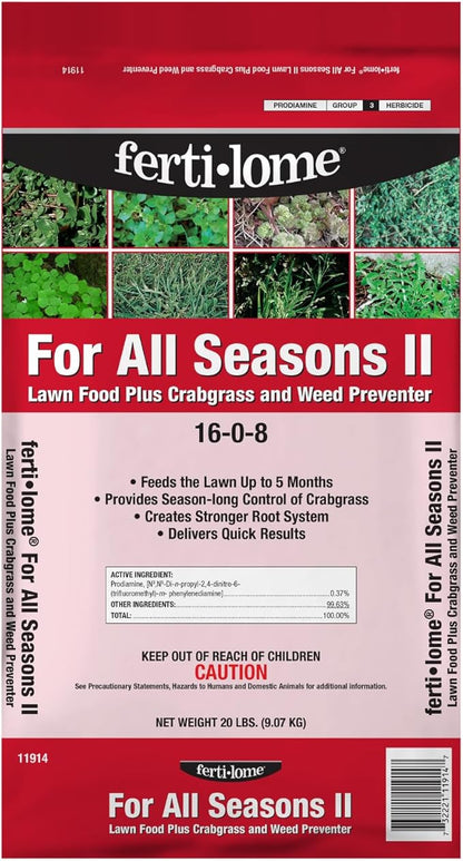 Fertilome (11914) for All Seasons II 16-0-8 (20 lbs.)