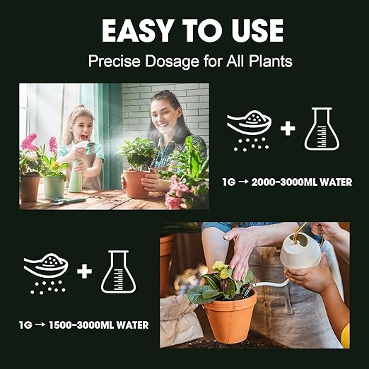 Soil Activator for Plants(35.2 oz / 1000g), Organic Soil Activators and Plant Fertilizers for Garden Beds, Potting Mix, Seedling Compost, Root Growth Booster