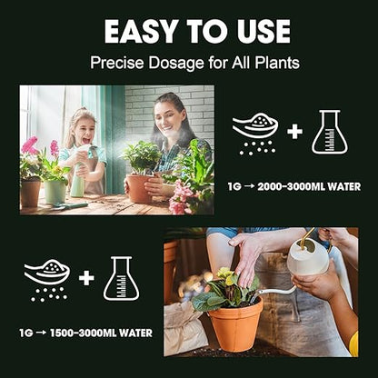 Soil Activator for Plants(35.2 oz / 1000g), Organic Soil Activators and Plant Fertilizers for Garden Beds, Potting Mix, Seedling Compost, Root Growth Booster