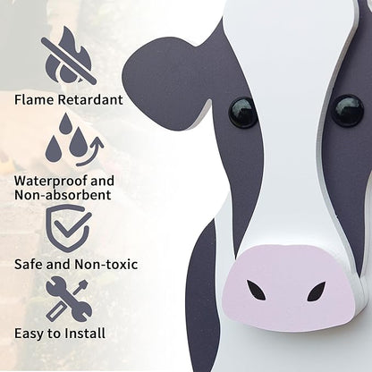 Dairy Cow Planter, Cute Animal Shape Flower Planters, Plant Pots for Indoor/Outdoor Garden Decor, Unique Gifts/Souvenirs for Pet Lovers